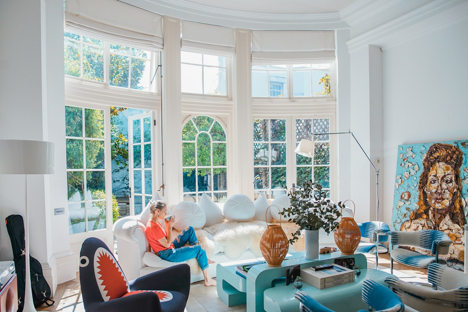 A calm, well-presented London living room